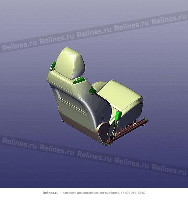 Сиденье переднее левое T1EFL - 40200***AAABK