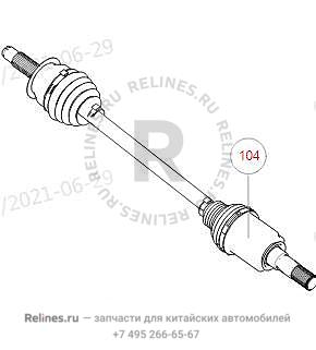 Полуось - 24031***T11A