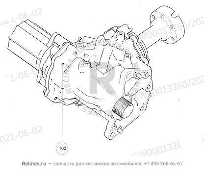 Раздаточная коробка в сборе - 1800***TA06