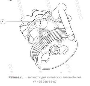 Насос гидроусилителя руля - 34071***W01A