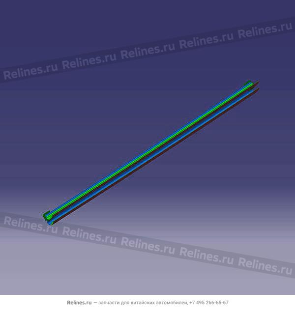 FR door INR beltline weatherstrip LH - 5540***2AA