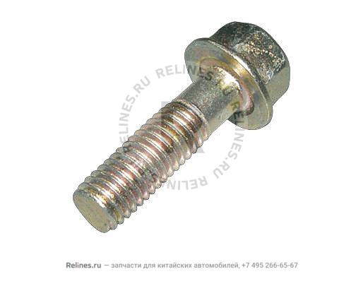 Bolt with washer