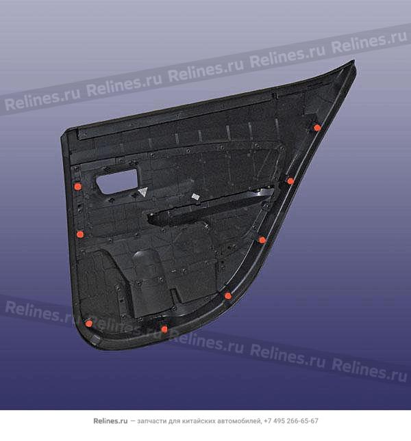 RR door trim noumenon asm LH - J52-6***10BA