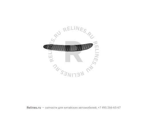 Air intake grille rh-fr bumper