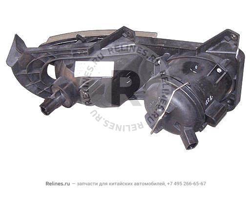 Фара противотуманная левая в сборе - M11-***100