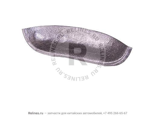 Carpet-rr wheel cover RH