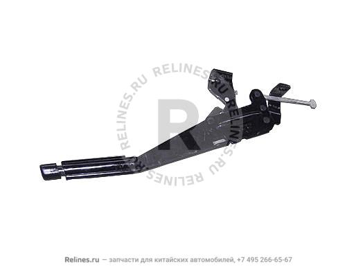 Hand brake control mechanism
