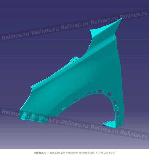 Крыло переднее левое T1D/T1A металл