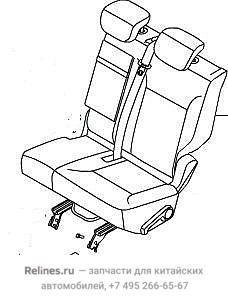 Mid seat assy LH - 700050***11CDE