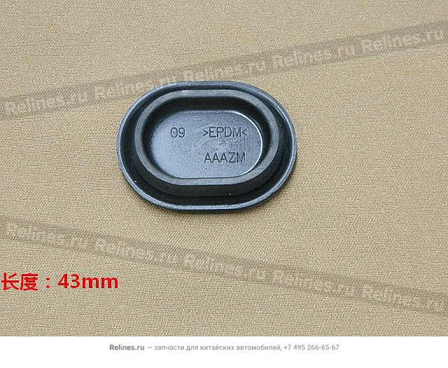 Rub plug-fr/RR floor RR wheel cover - 09***10