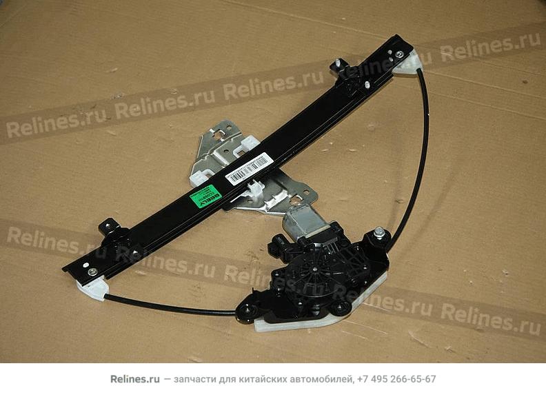 RH RR door glass regulator