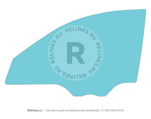 Glass - FR door RH