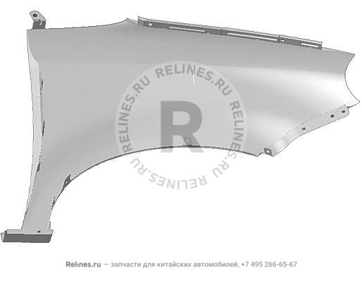 Крыло переднее левое - S21-8***01-DY