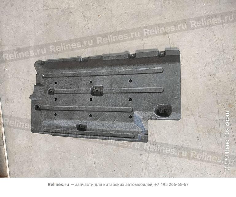 Lower shield,car body,RH