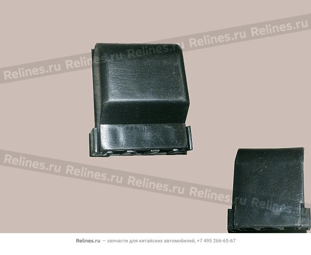 UPR aeration pipe cover-fr axle - 2301***F01