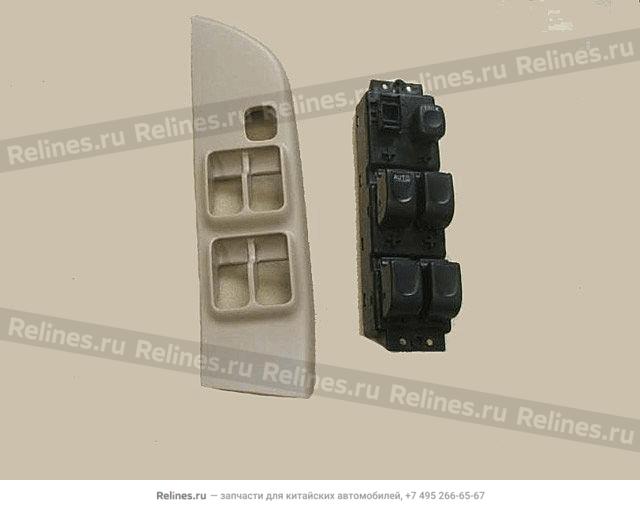 Sw assy-fr door glass LH(dengdian) - 3746***L00