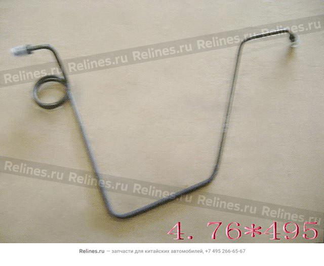 FR brake line assy LH(4.76ЎБ945) - 3506***B06