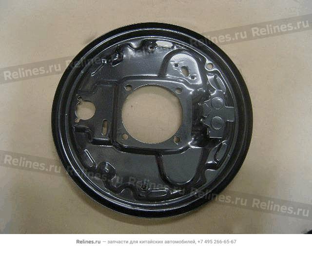 RR brake base plate w/support PIN assy r - 3502***F00