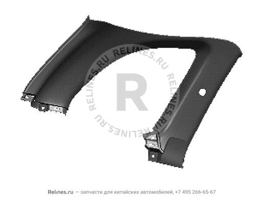 Upper trim panel assy.-left c pillar