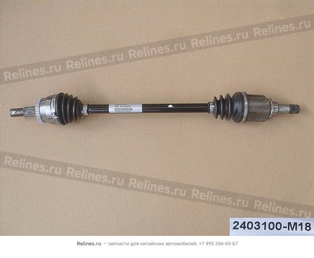 RR drive shaft assy LH - 2403***M18