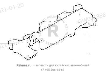 Шумоизоляционное покрытие масляной рампы высокого давления - 1100***EB51