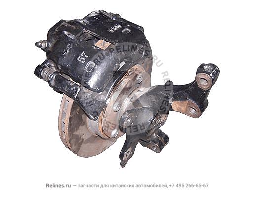 Disc brake assy-knuckle LH FR