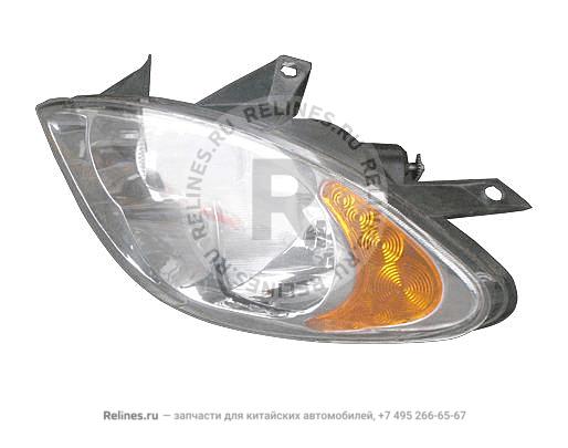 Lamp assy - head RH