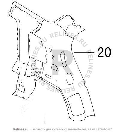 Pillar c assy