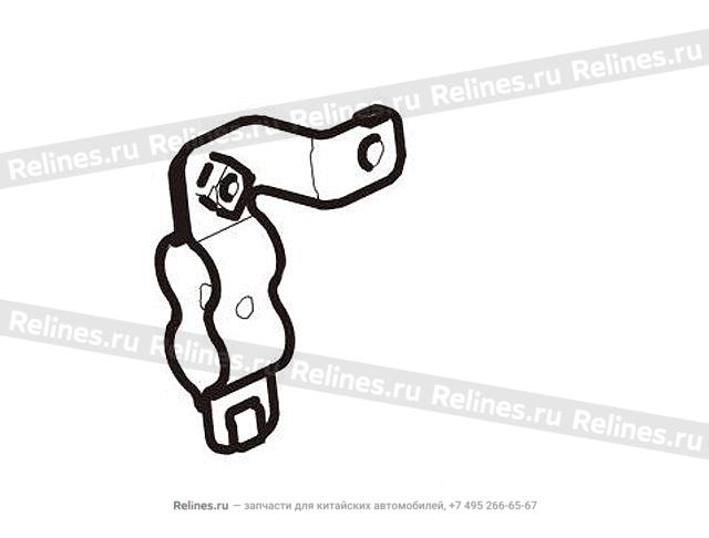 Mounting brkt assy no.2,oil cooling pipe