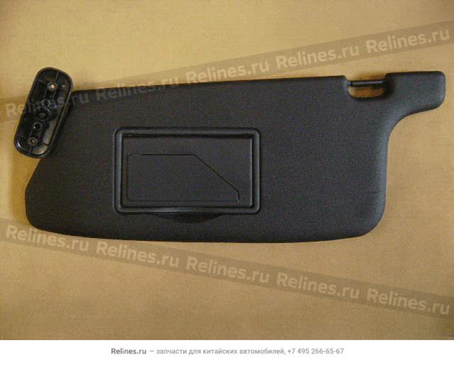 Sun visor assy LH(black) - 820410***0-0804