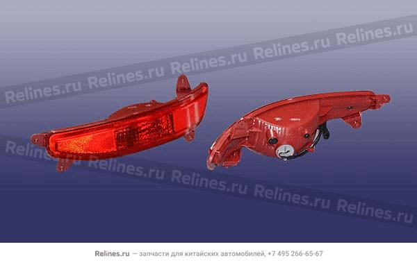 Фонарь противотуманный задний правый - T21-***040