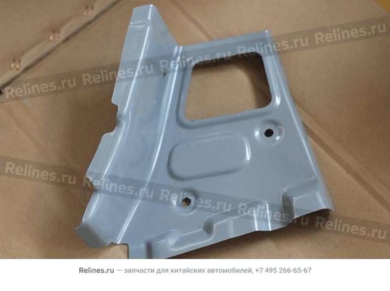 Front connecting plate,outer panel,right - 503***800