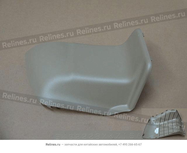 Repair cover LWR guard plate c pillar RH - 540222***16A3Y