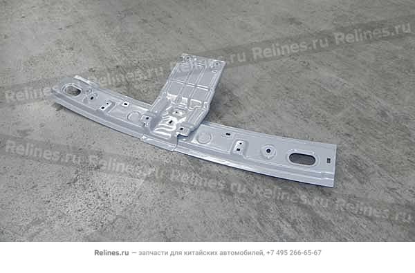 Dome lamp panel-fr roof crossbeam