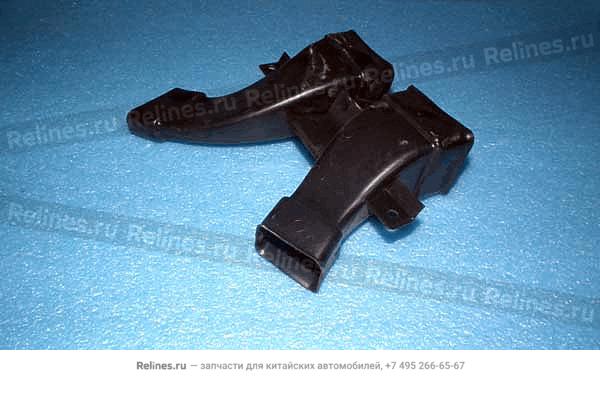 FR foot air duct