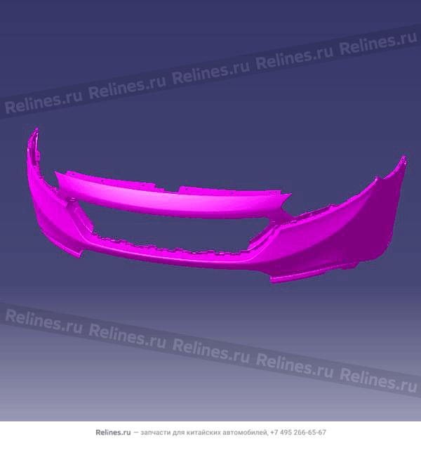 Верхняя часть переднего бампера - T15-2***13-DQ