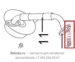 Oil return pipe supercharger - 1118***EC01