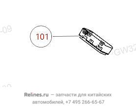 Светильник потолочный в сборе