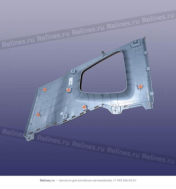 C pillar trim upper RH assy