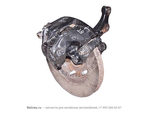 Disc brake assy-knuckle RH FR