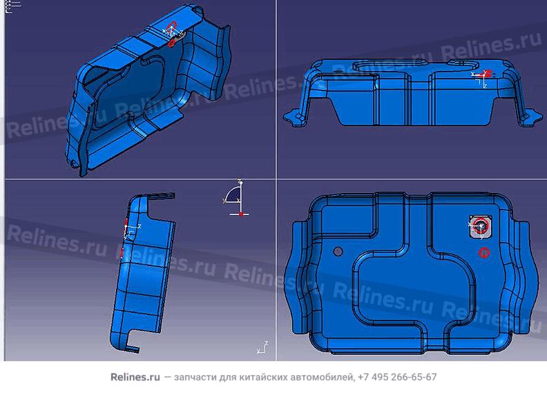 Assy,plate,lower beam,left doorframe