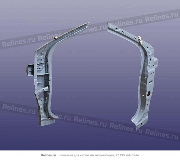 Reinforcement panel-pillar a RH - J52-5***20-DY