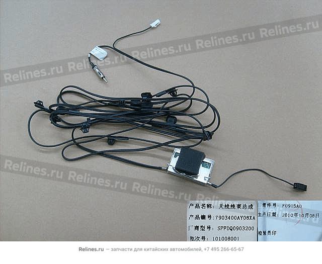 Antenna wire assy