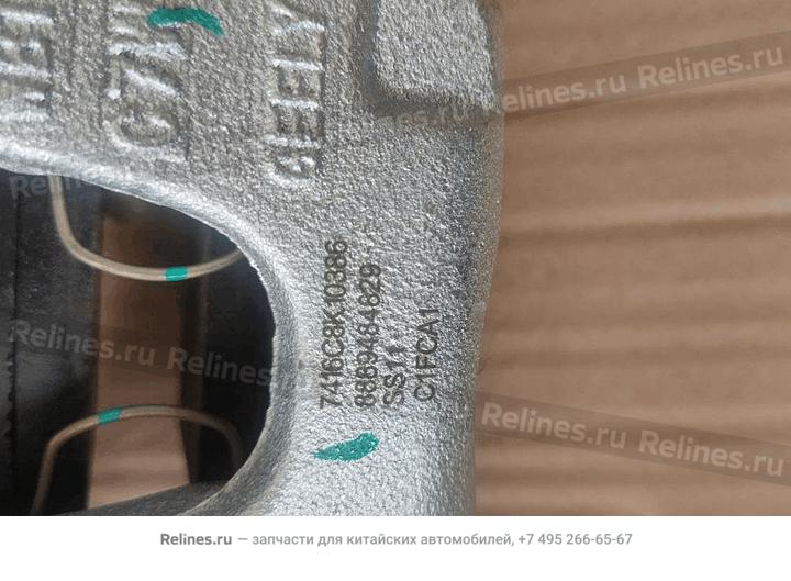 Caliper assy-rh RR with EPB