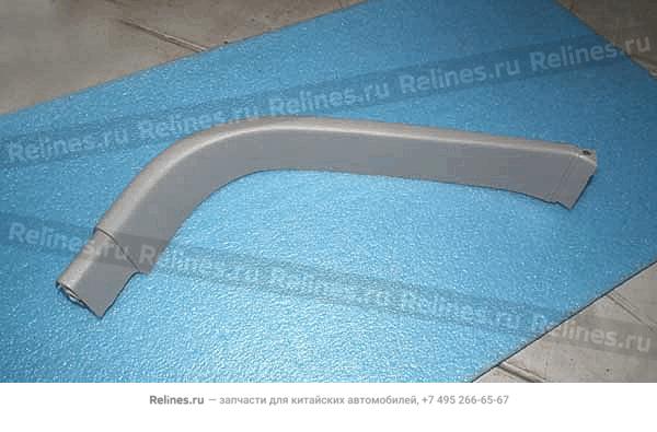 LH trim panel-tail door