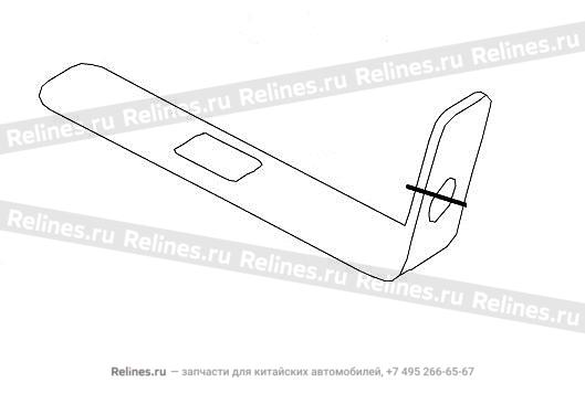 Fuel pipe brkt no.2