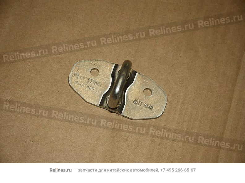 Trunk lid lock buckle