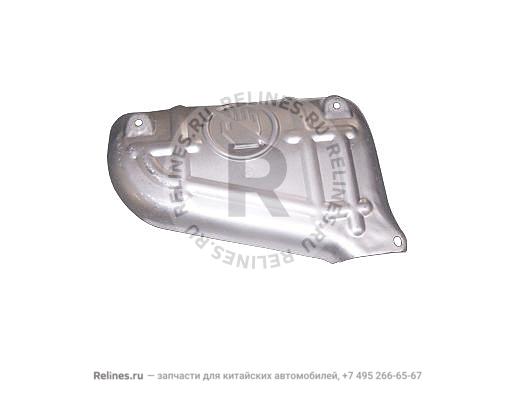 Heat insulation cover - exhaust