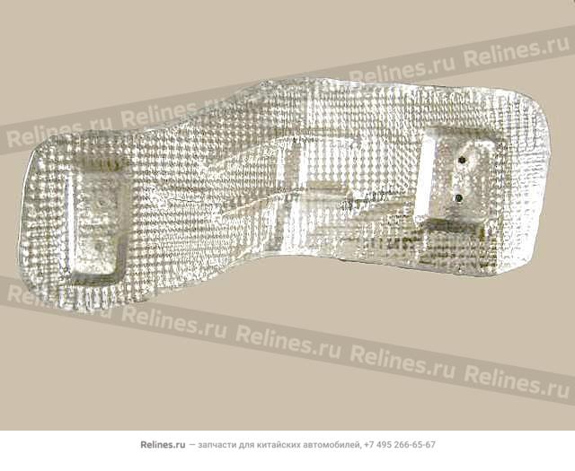 Heat insulator-fr catalytic convertor