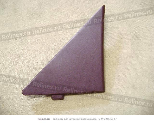 Triangular panel-door mirror RH(red) - 820220***1-0110